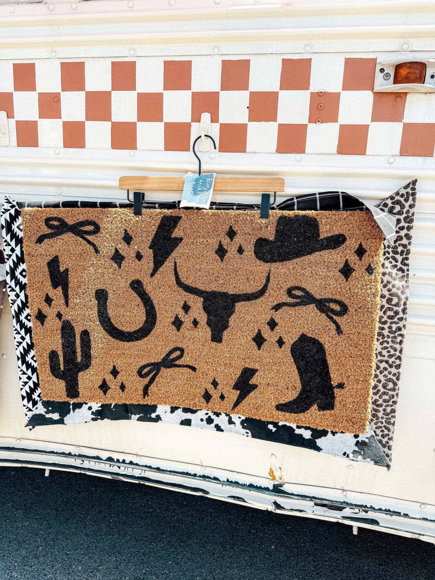 Rug Skirt | Western Collection | Rug Border | Doormat Layering | Custom Doormat Border | Housewarming Gift | Realtor Closing Gift | Best Friend Gift