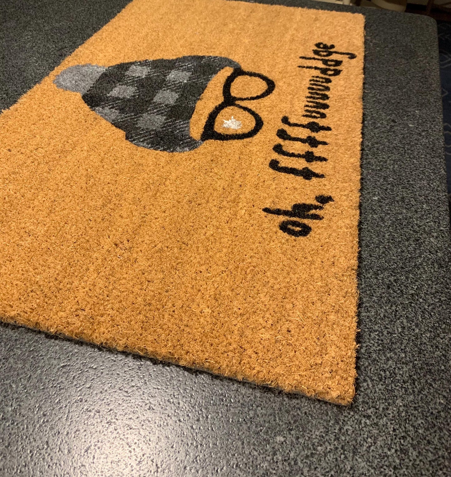 Oh Fudge (A Christmas Story, Ralphy) Doormat