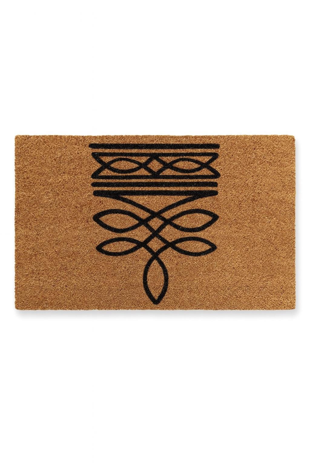 Boot Stitch Pattern Rug | Western Doormat | Western Home Decor | Western Porch Decor