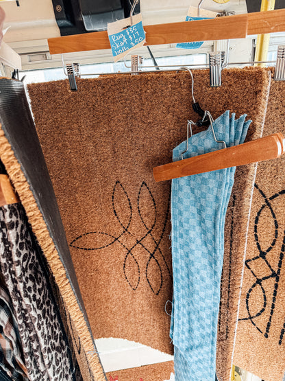 Rug Skirt | Western Collection | Rug Border | Doormat Layering | Custom Doormat Border | Housewarming Gift | Realtor Closing Gift | Best Friend Gift