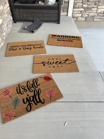 Titos and Dog Treats Doormat | 18X30 Custom Doormat