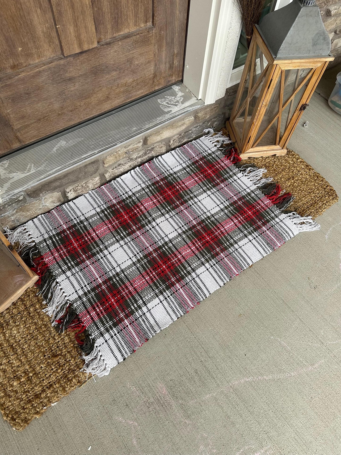 Nice Balls Ornament Doormat | Welcome Mat for Christmas | Holiday Doormat | Christmas Doormat | Custom Doormat | 18X30 Coir Rug