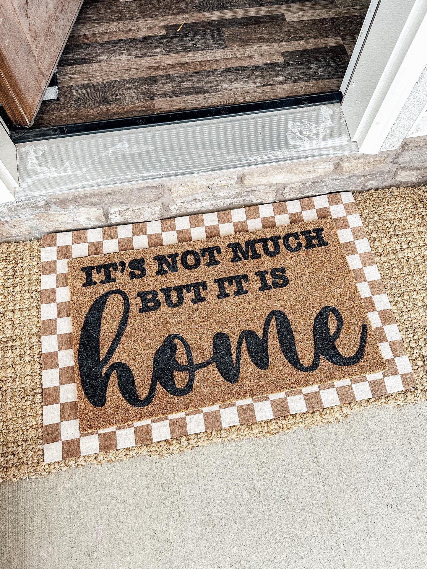 It’s Not Much But It's Home Doormat | Custom Doormat | Coir 18X30 Rug