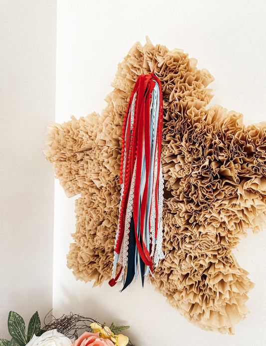 4th of July Wreath | 4th of July Decor | 4th of July Ribbon | Summer Porch Decor | Memorial Day