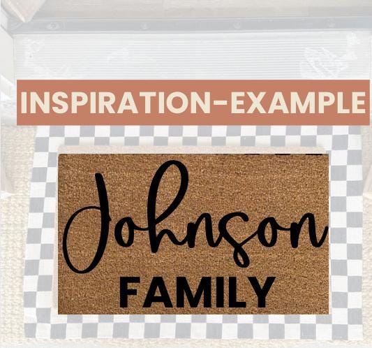 Custom Text Doormat|Custom Coir Doormat|Personalized Rug|There’s Like A Lot of [insert text]Welcome Mat|18X30