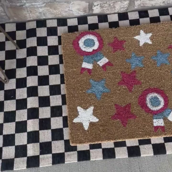 Doormat |  4th of July Porch Rug | 4th of July Decor